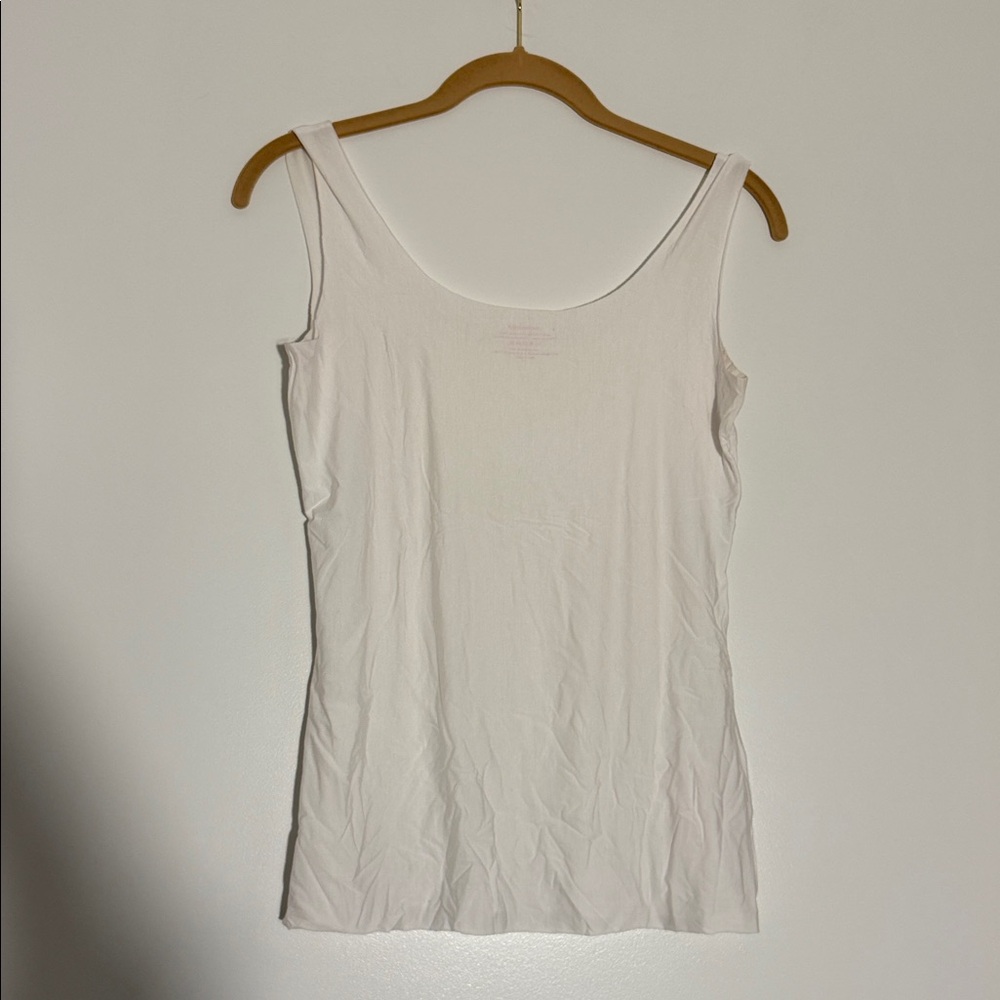 Commando Women’s white thin tank top size small - Picture 4 of 8
